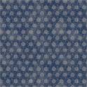 Faded Indigo Circle Vignette - Indigo image 1