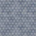 Faded Indigo Circle Vignette - Vintage image 1