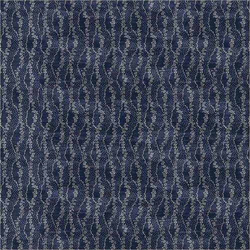 Faded Indigo Lace Ribbon - Dark Indigo