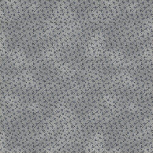 Faded Indigo Gathered Dots - Sanded