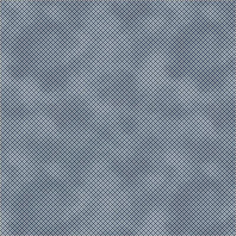 Faded Indigo Tiny Patchwork - Tinted