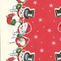 Classic Retro Holiday Toweling Red image 2