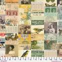 Tim Holtz Palette Canvas Cloth Collage Canvas - Multi image 2