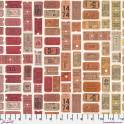 Tim Holtz Palette Canvas Cloth Tickets Canvas - Multi image 2