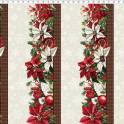 Winter Enchantment Border - Cream image 2