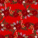 Christmas Pets Christmas Lace - Red image 2
