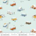 Heather Ross Favorites Bus - Aqua image 2