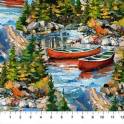 Canoe Lake Scenic - Blue/Multi image 2