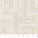 Gatsby Rectangles - Taupe/Cream image 2