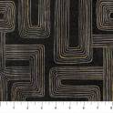Gatsby Rectangles - Black/Taupe image 2