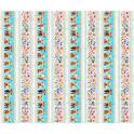Udderly Adorable Cow & Floral Border Stripe - Multi image 2