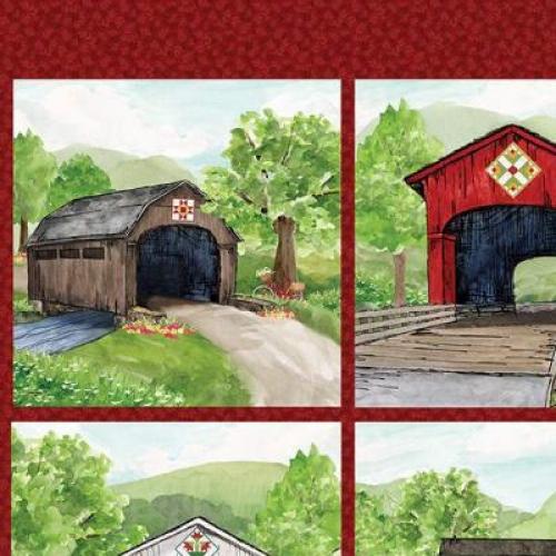 Covered Bridges in Spring